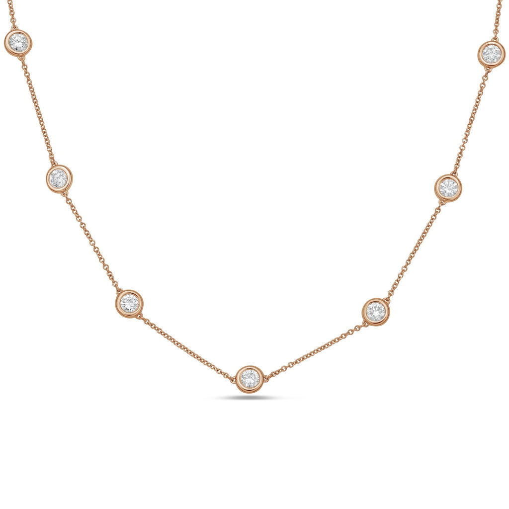 Lab Grown Diamonds By The Yard Opera Necklace