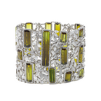 Peridot Diamond Bracelet