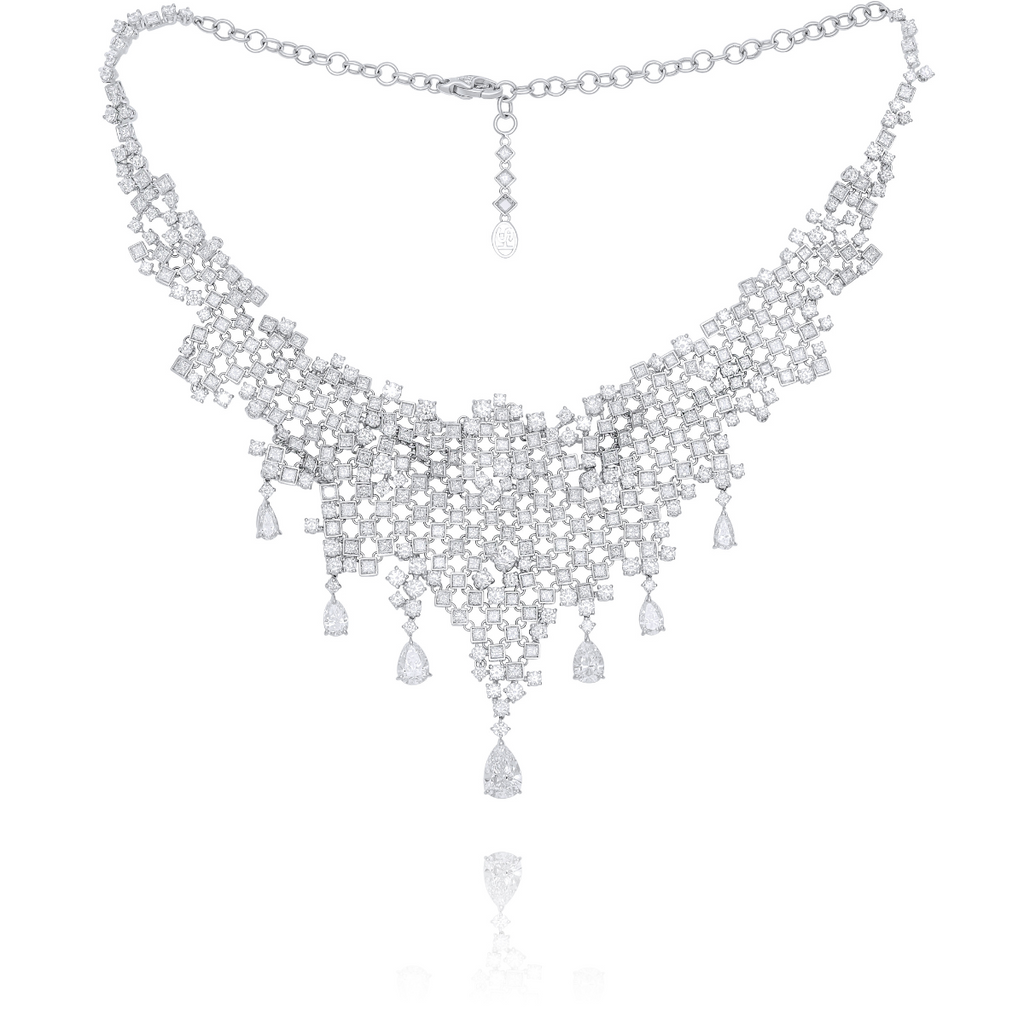 Diamond Mesh Necklace