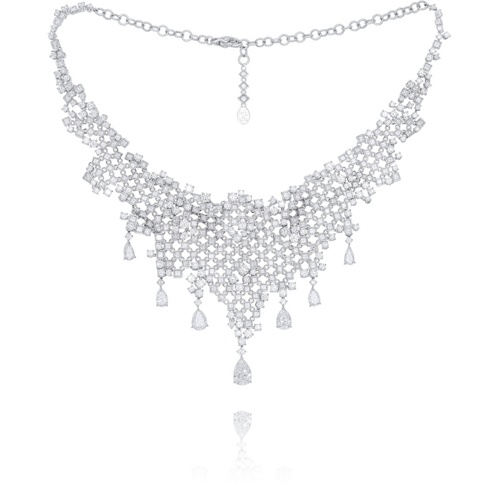 Diamond Mesh Necklace