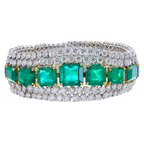 Emerald Diamond Bracelet