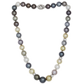 Tahitian Pearl and Diamond Necklace