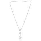 12.63cts Multi-Shaped Diamond Halo Pendant