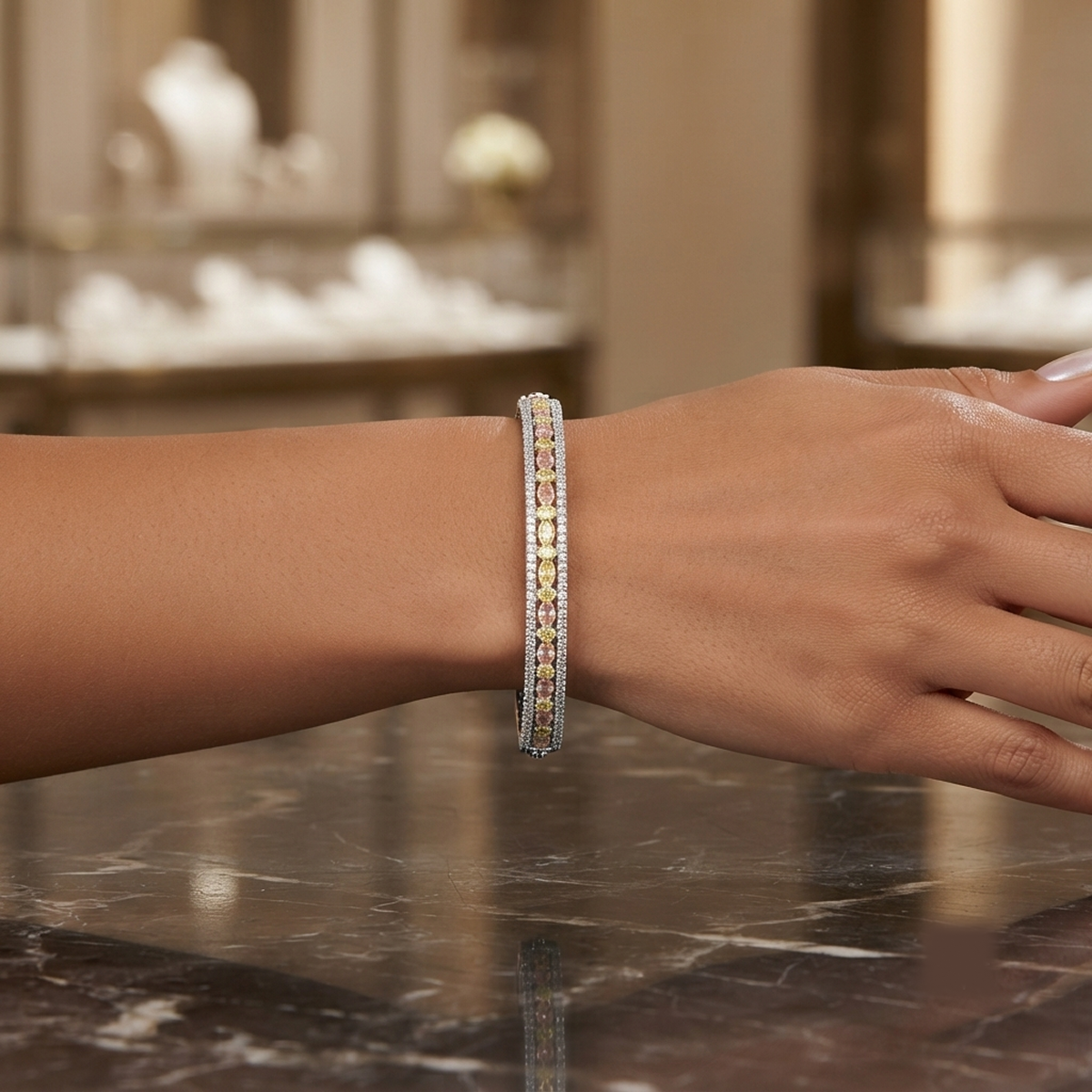Diamond Bangle