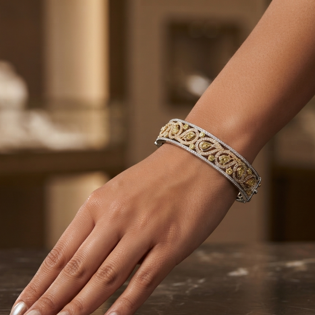 Diamond Bangle
