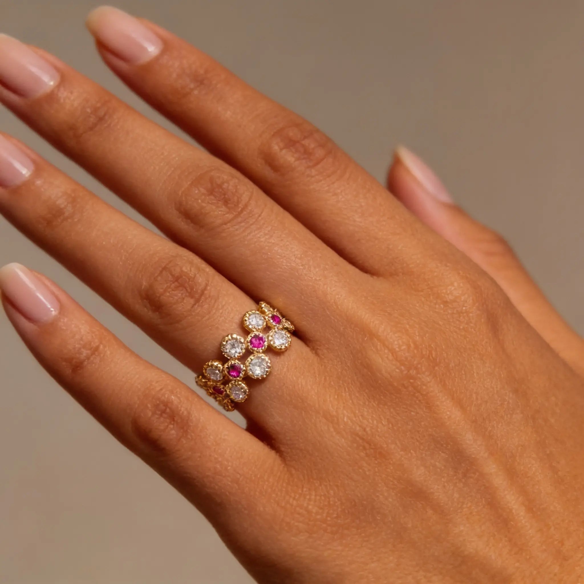 Flora Bubble Ring