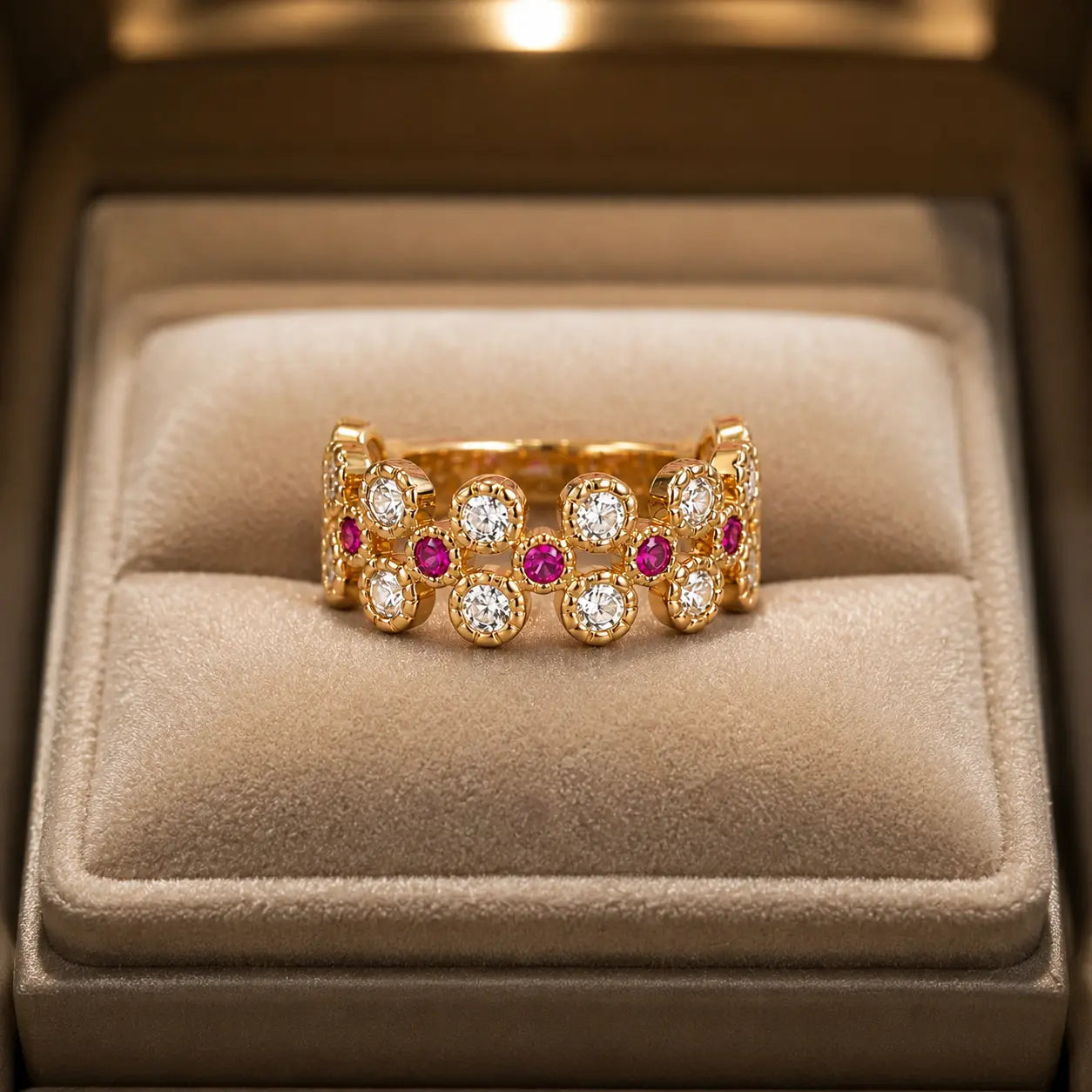 Flora Bubble Ring
