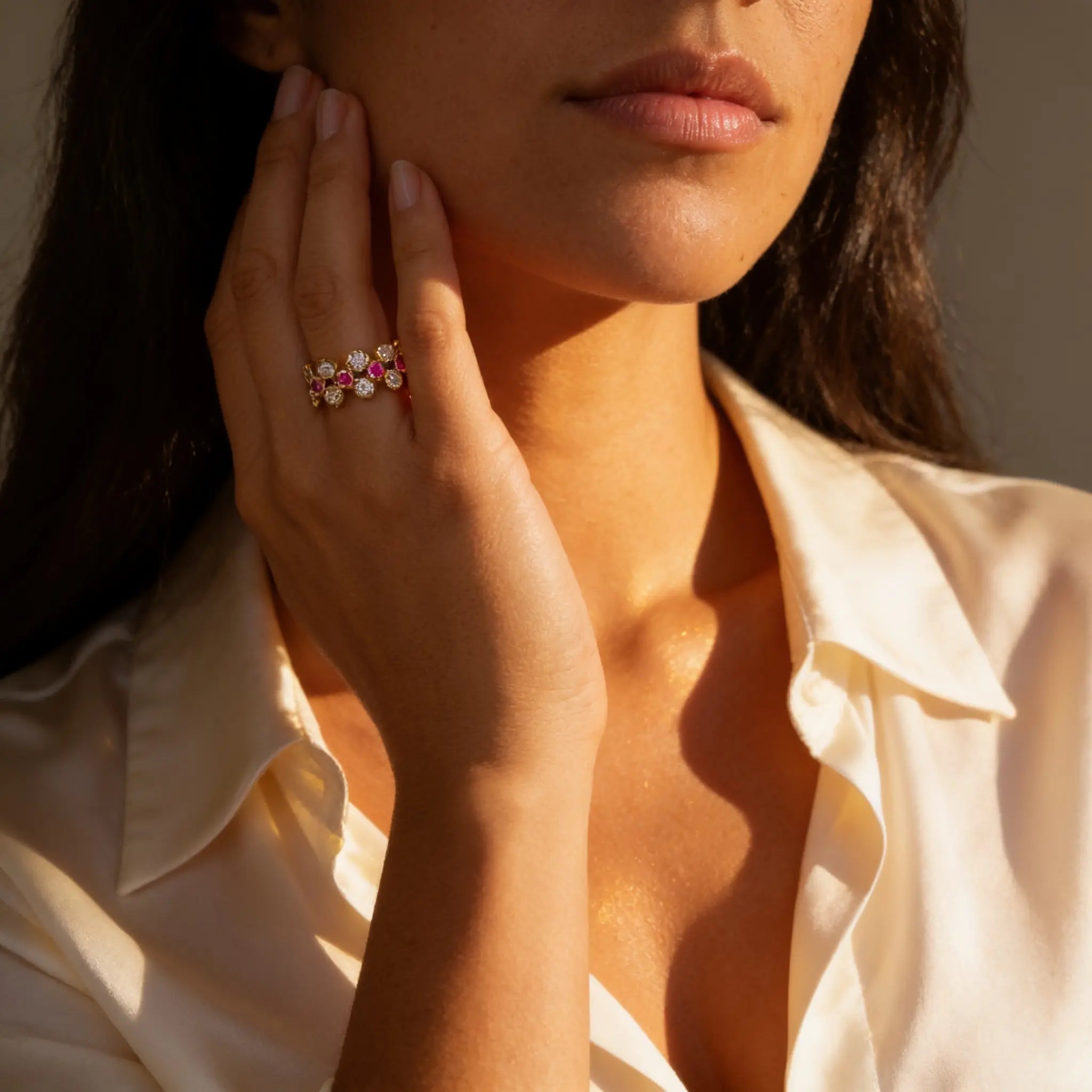 Flora Bubble Ring
