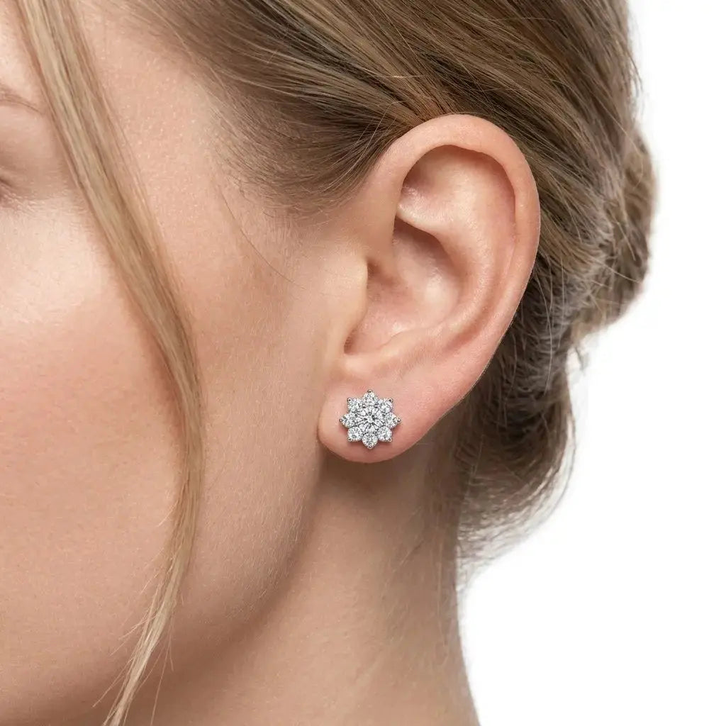 Flower Stud Earrings by AZ Essentials