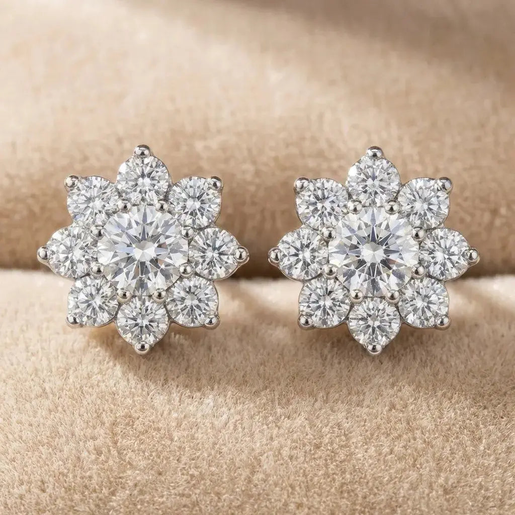 Flower Stud Earrings by AZ Essentials