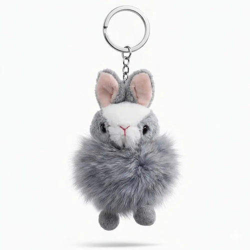 Fluffy bunny charm