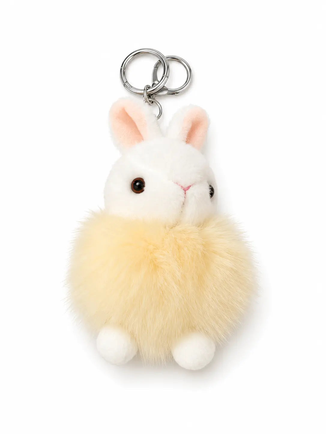 Fluffy bunny charm