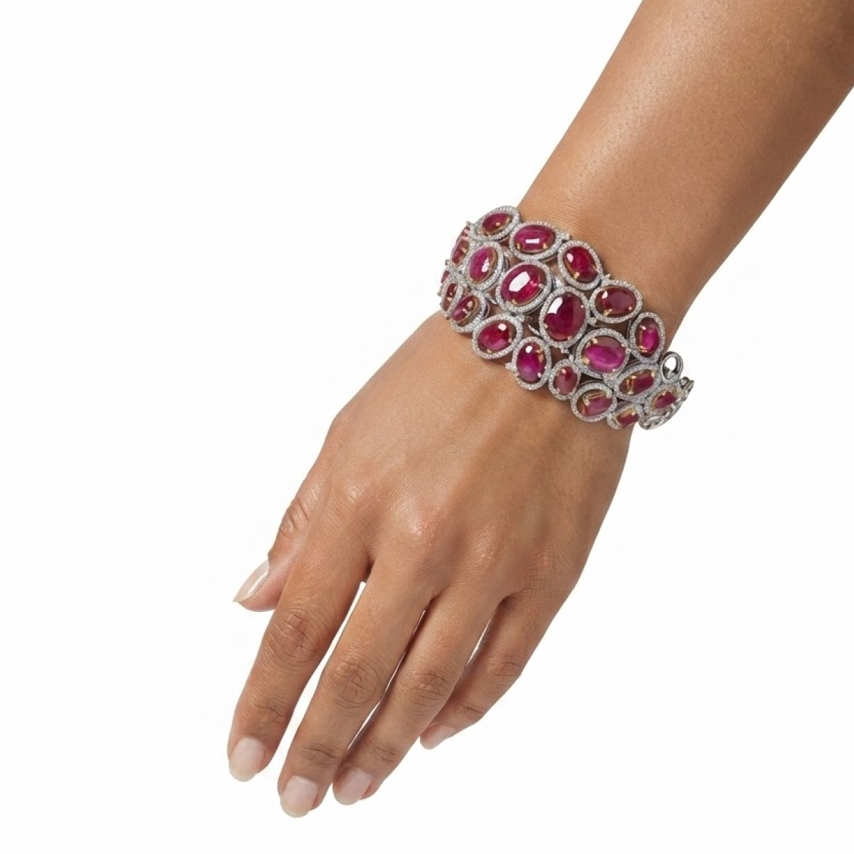 Diamond Gemstone Bracelet
