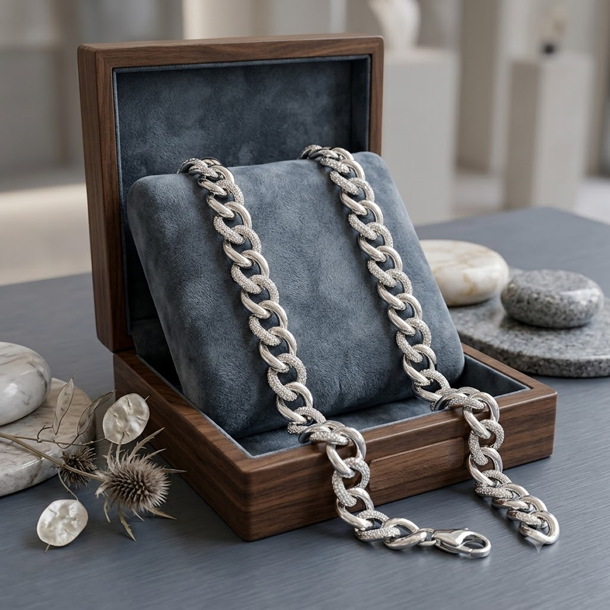 Pave Linked Bracelet