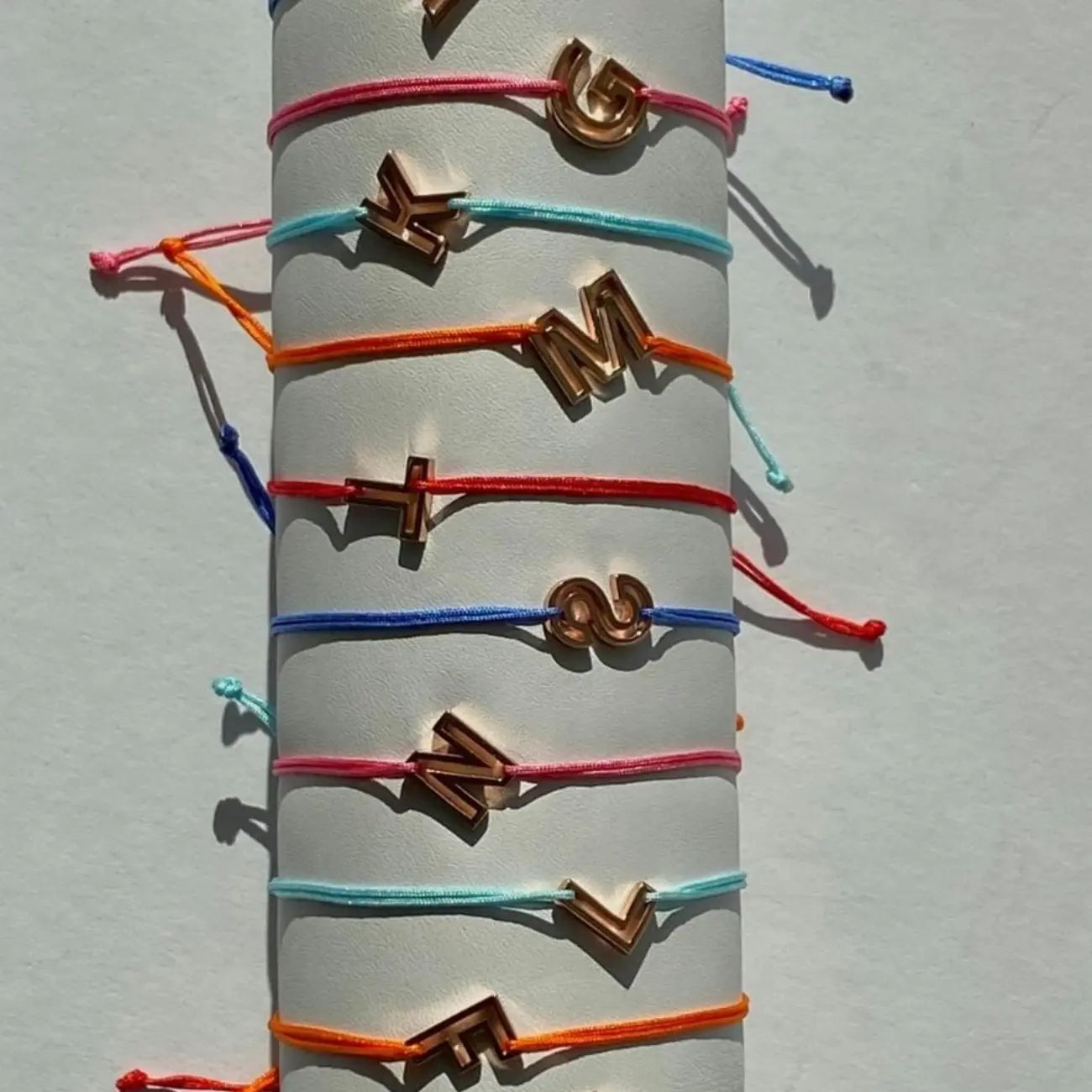 Friendship Initial Bracelet From A to M