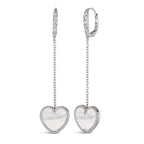 Gem Inlay Motif Earring Dangles