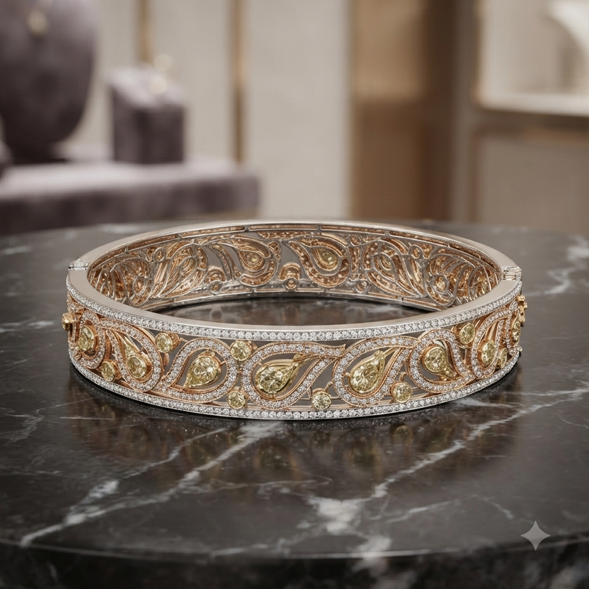 Diamond Bangle