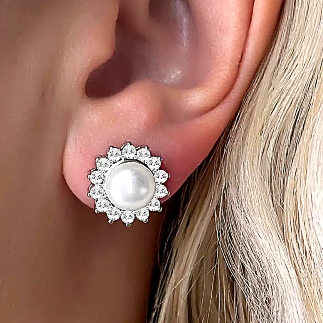 Genuine Fresh Water Pearl Earrings by AZ Essentials