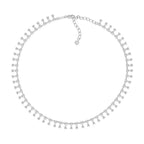 Giselle 20ctw Diamond Crystalline Choker Necklace