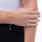 Hamsa Skinny Bracelet