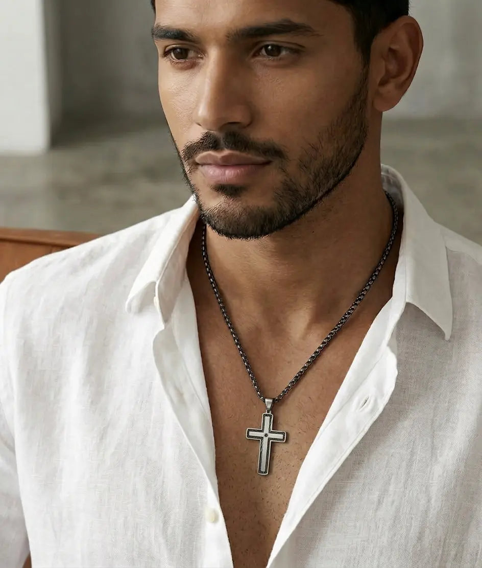 Hayes Cross Necklace