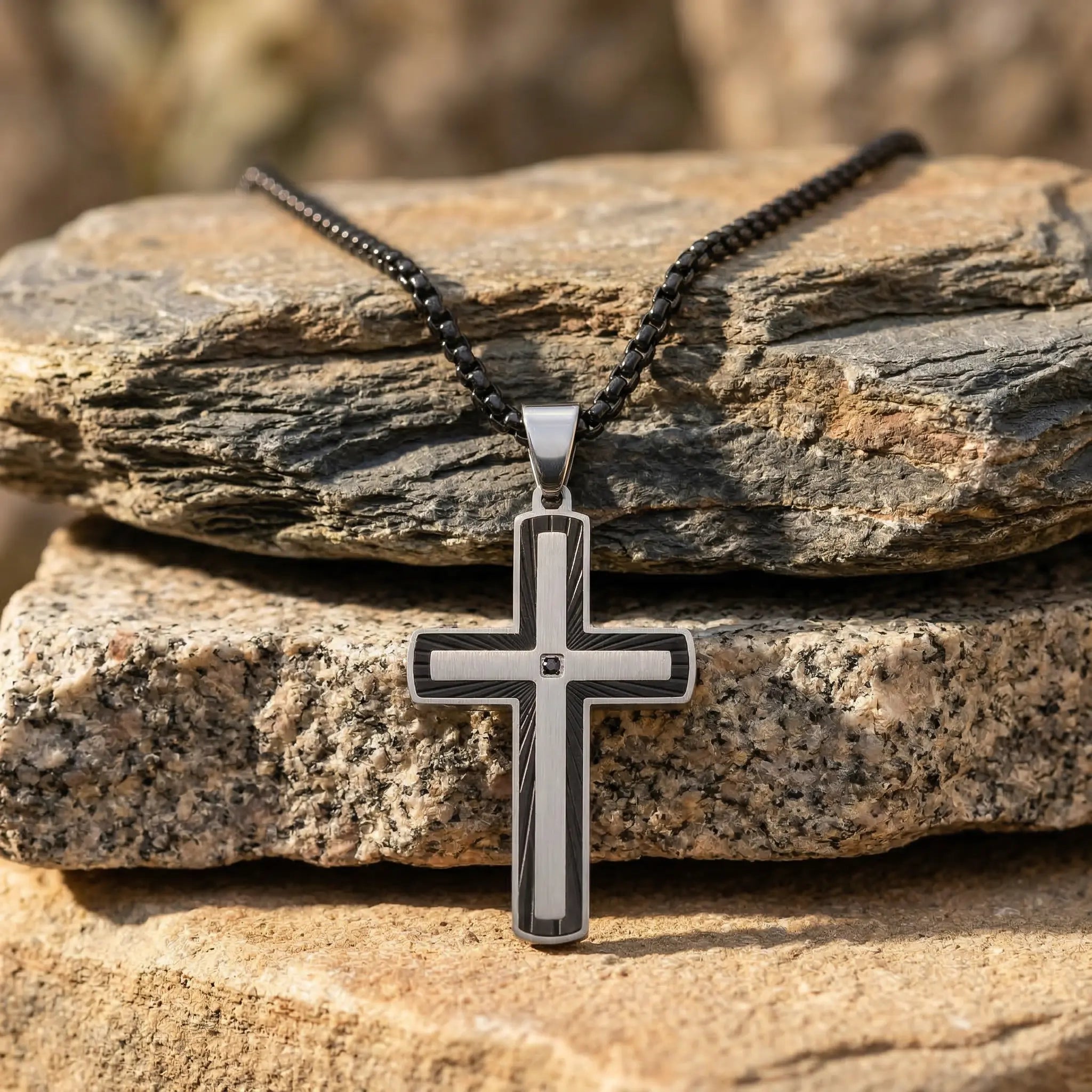 Hayes Cross Necklace