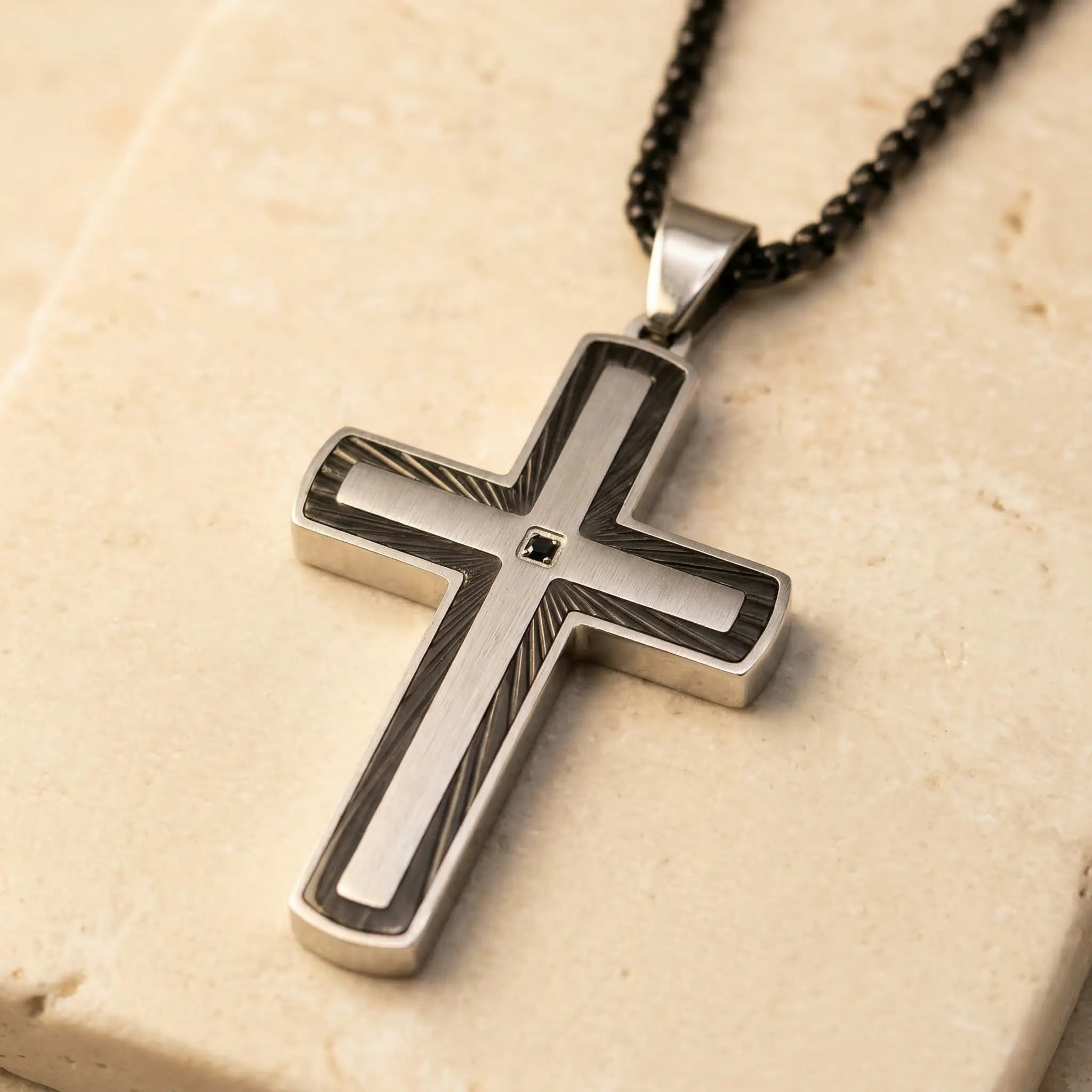 Hayes Cross Necklace