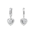 Heart Throb Drops in Platinum