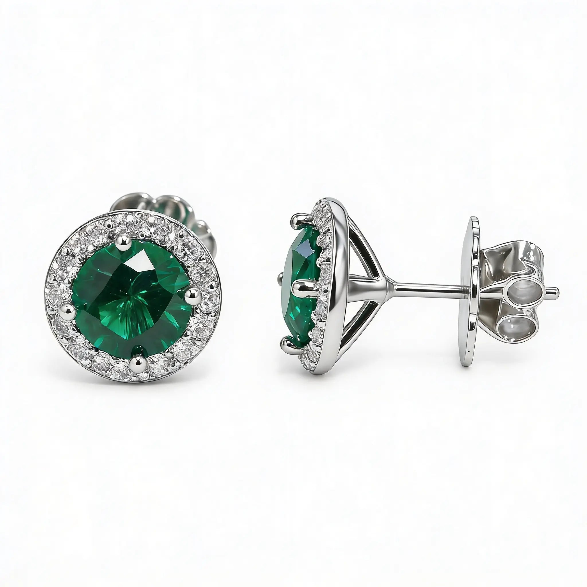 Heavenly Нalo Studs by Thalia