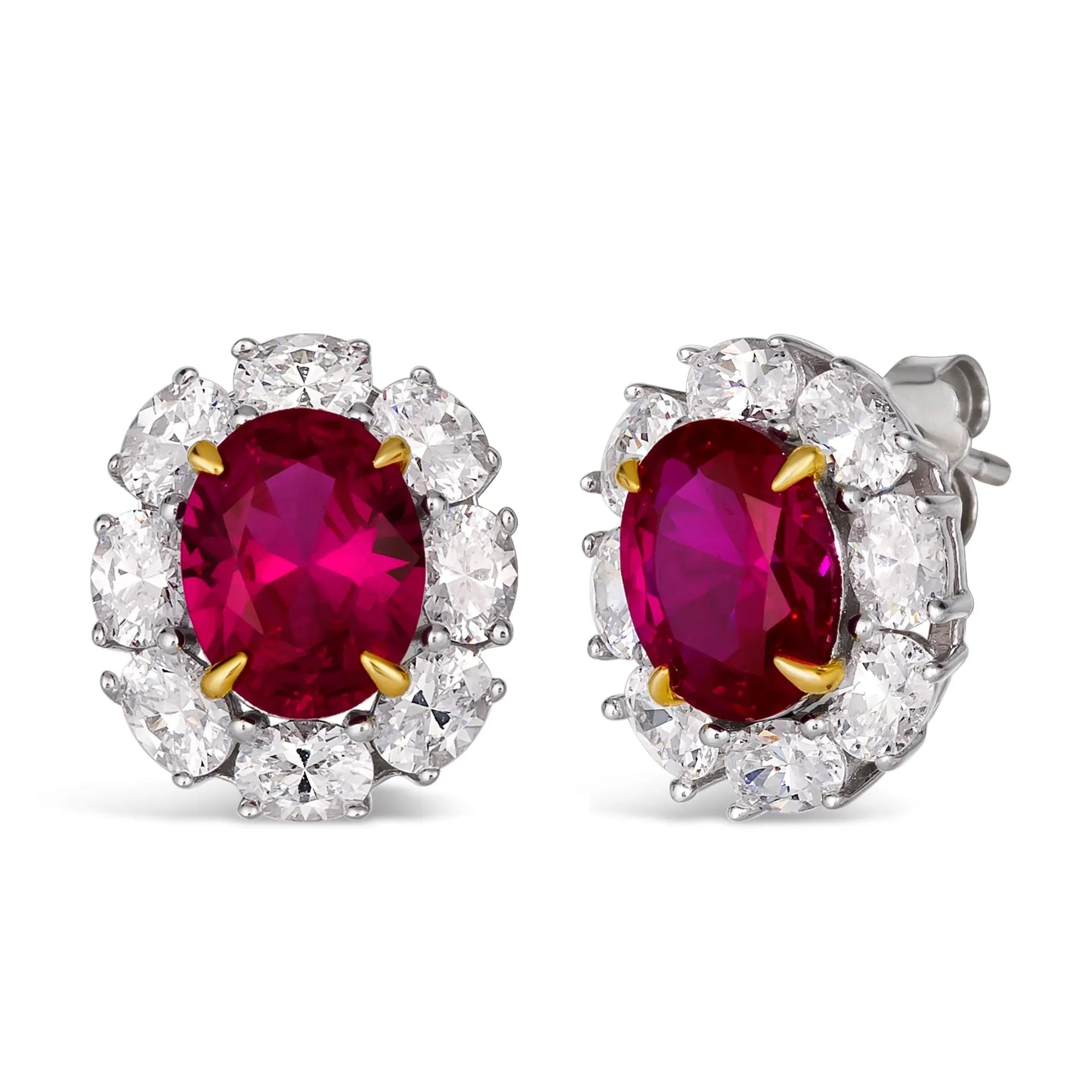 Humphrey Ruby Earrings