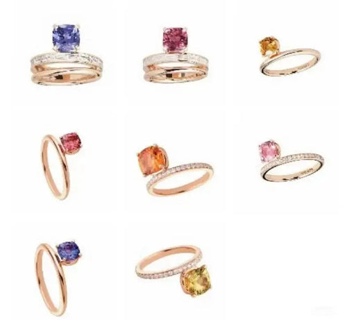 Velvet Ring in Garnet