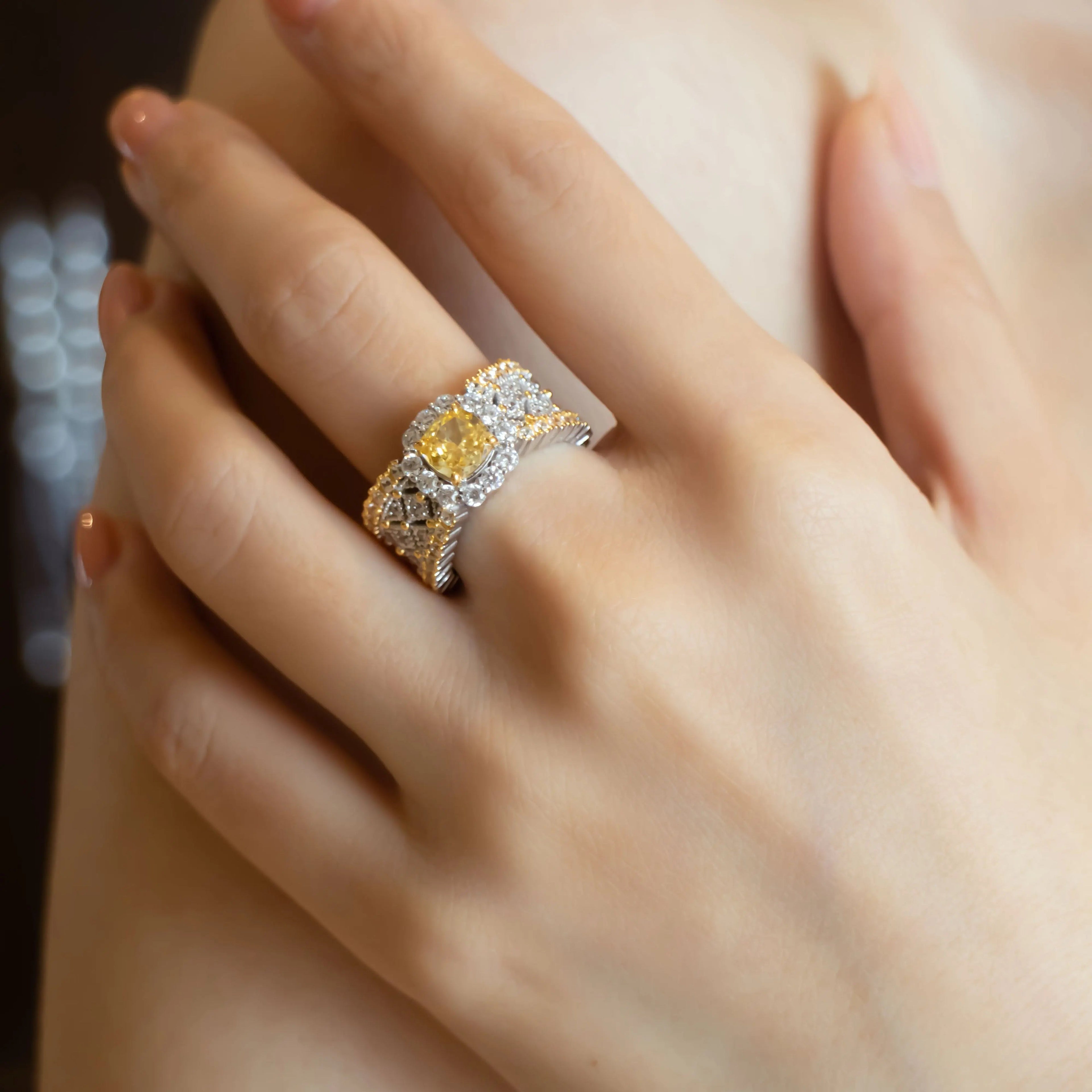 Vintage Luna Ring