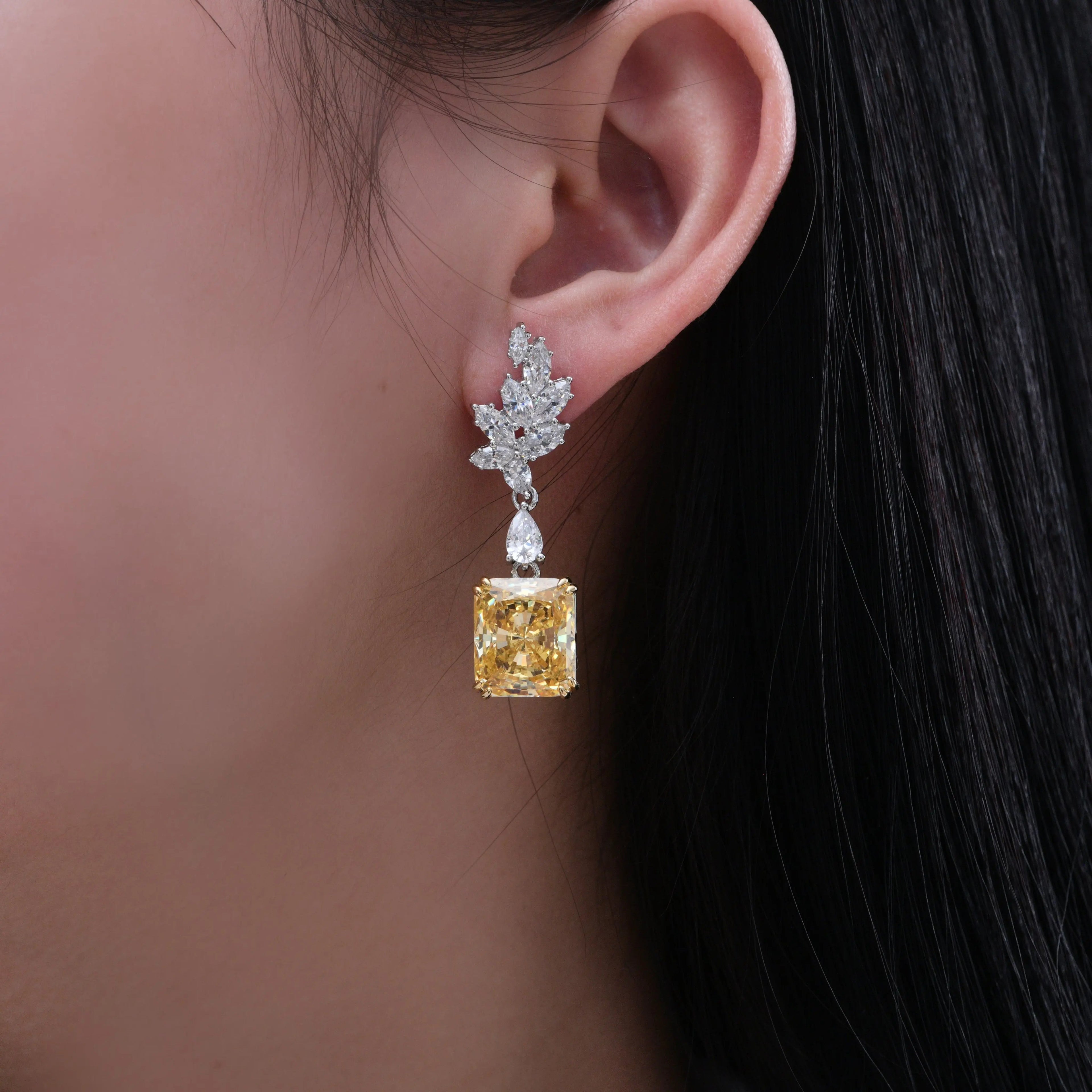 Iconic Yellow Crystalline Drops