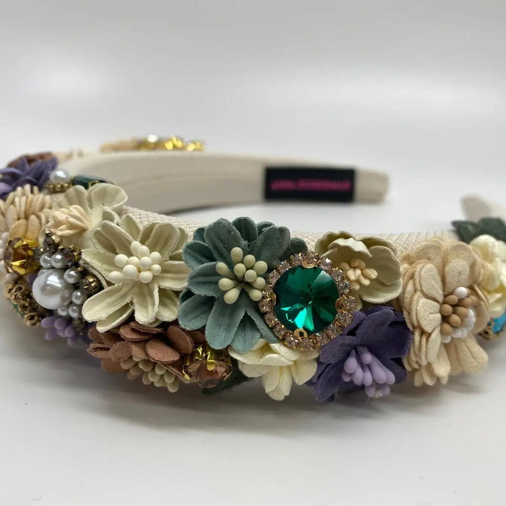 Jade Floral Headband