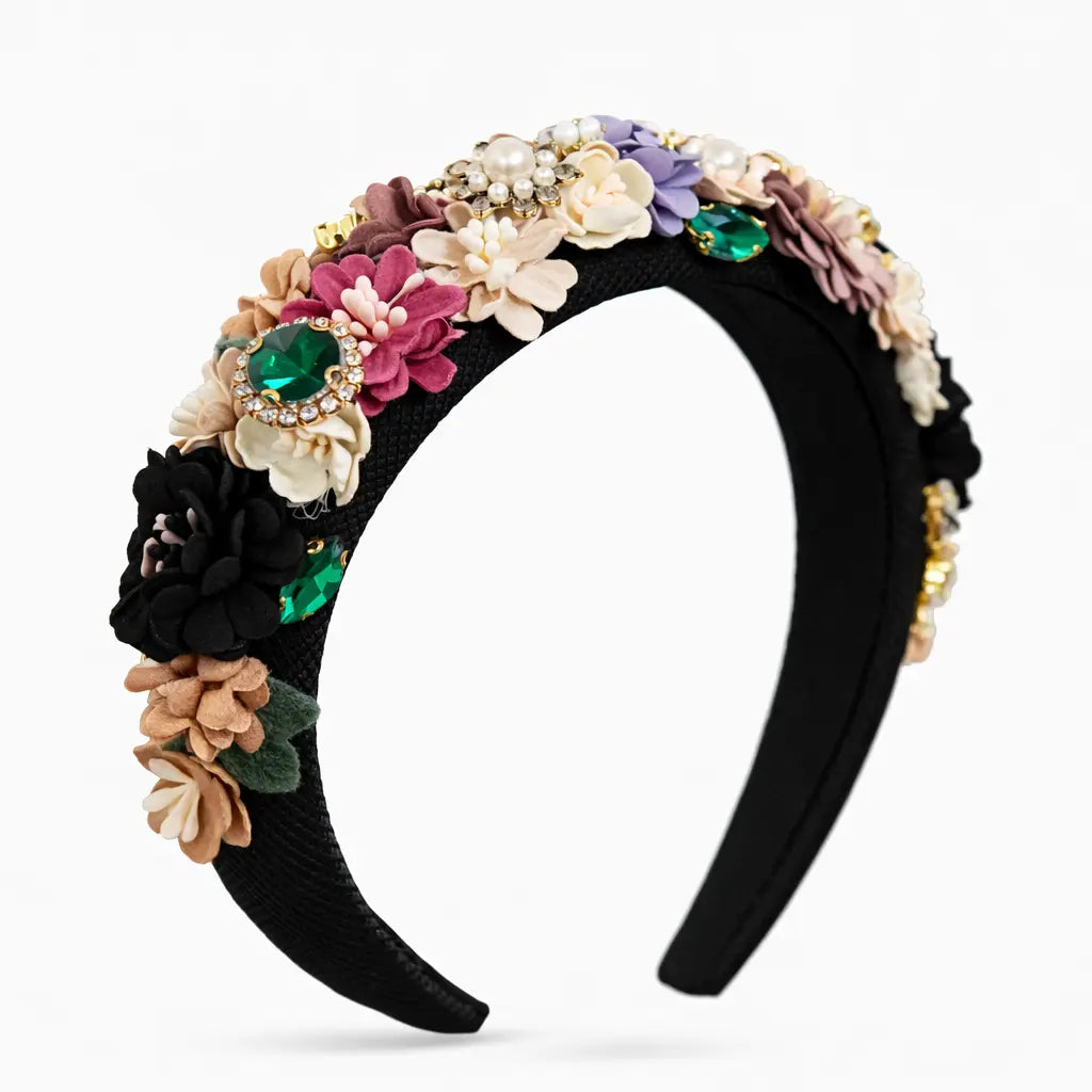 Jade Floral Headband