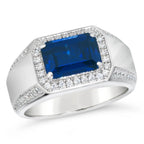 Jagger Gemstone Ring in Blue Sapphire