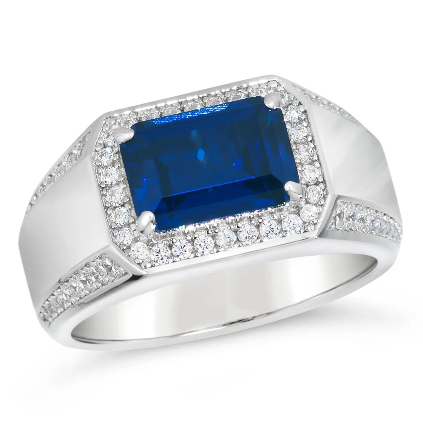 Jagger Gemstone Ring in Blue Sapphire