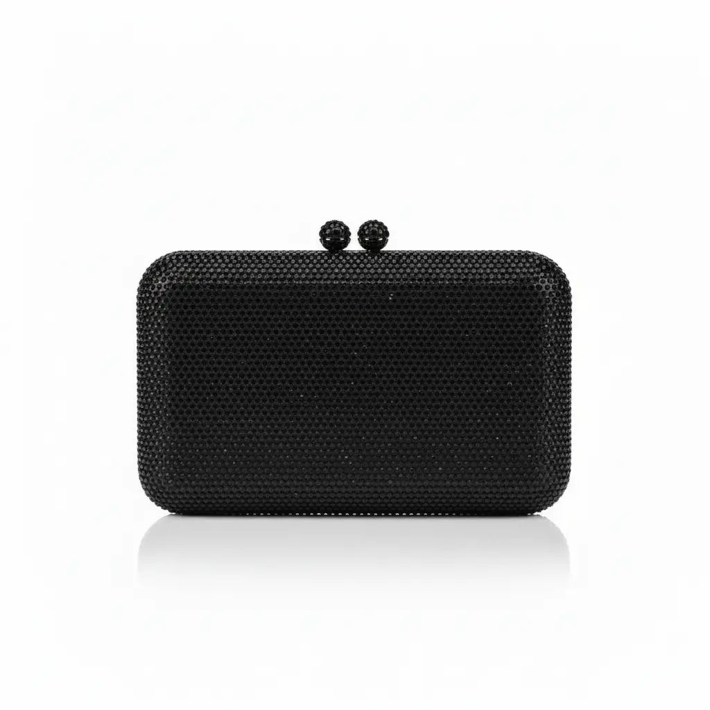 Joie de Vivre Clutch in Black