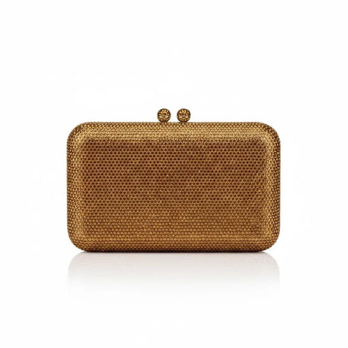 Joie de Vivre Clutch in Brown