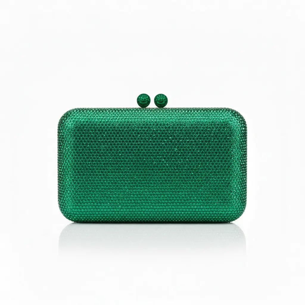 Joie de Vivre Clutch in Green