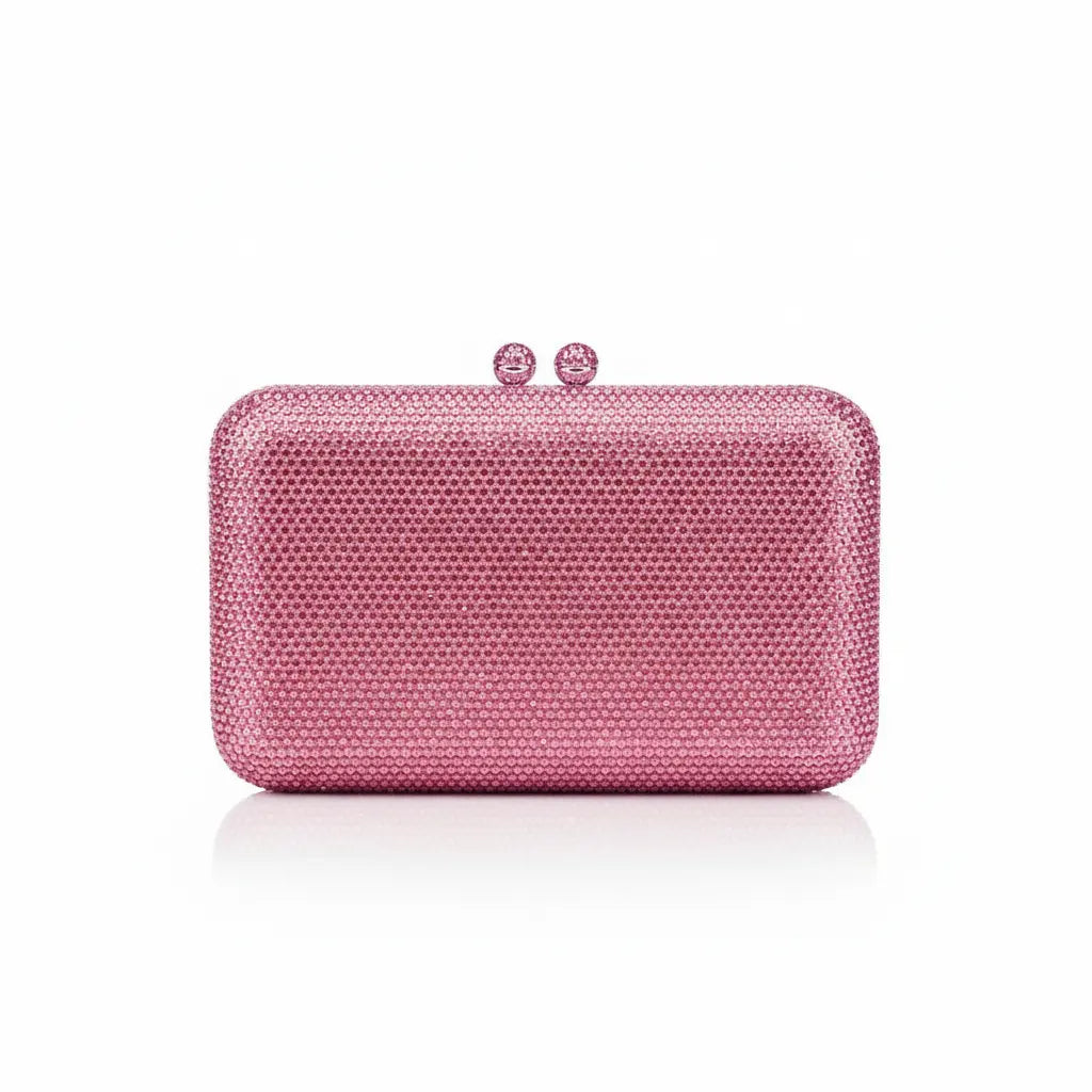 Joie de Vivre Clutch in Pink