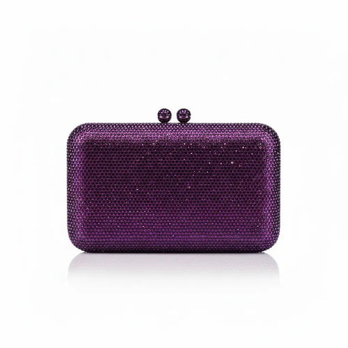 Joie de Vivre Clutch in Purple