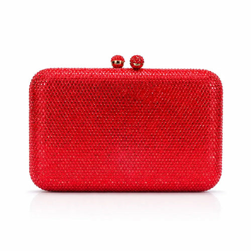 Joie de Vivre Clutch in Red