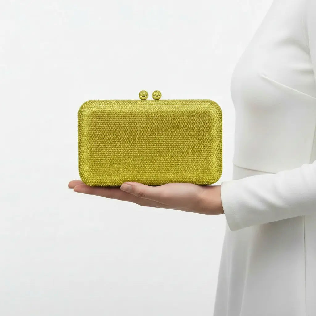 Joie de Vivre Clutch in Yellow