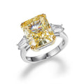 Juliette Radiant Ring in Canary Yellow