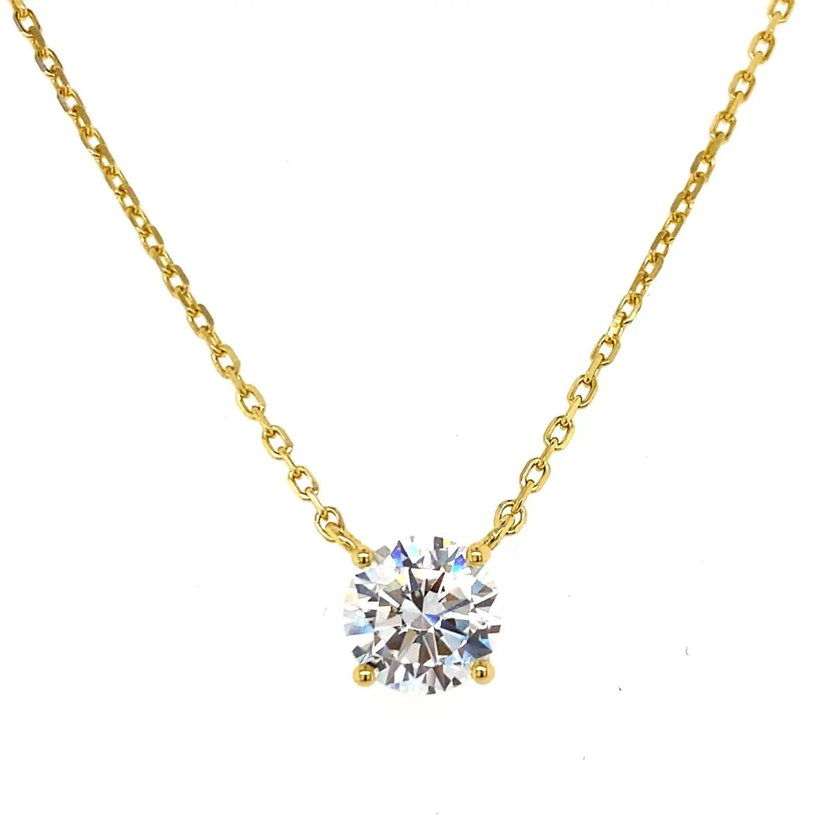 Just Like Diamond Only Better Necklace in 2 Carat
