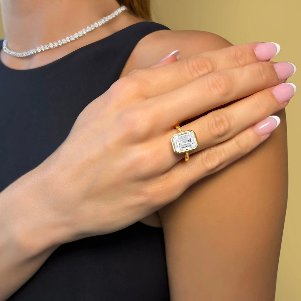 Kelly 5 Carat Skinny Ring