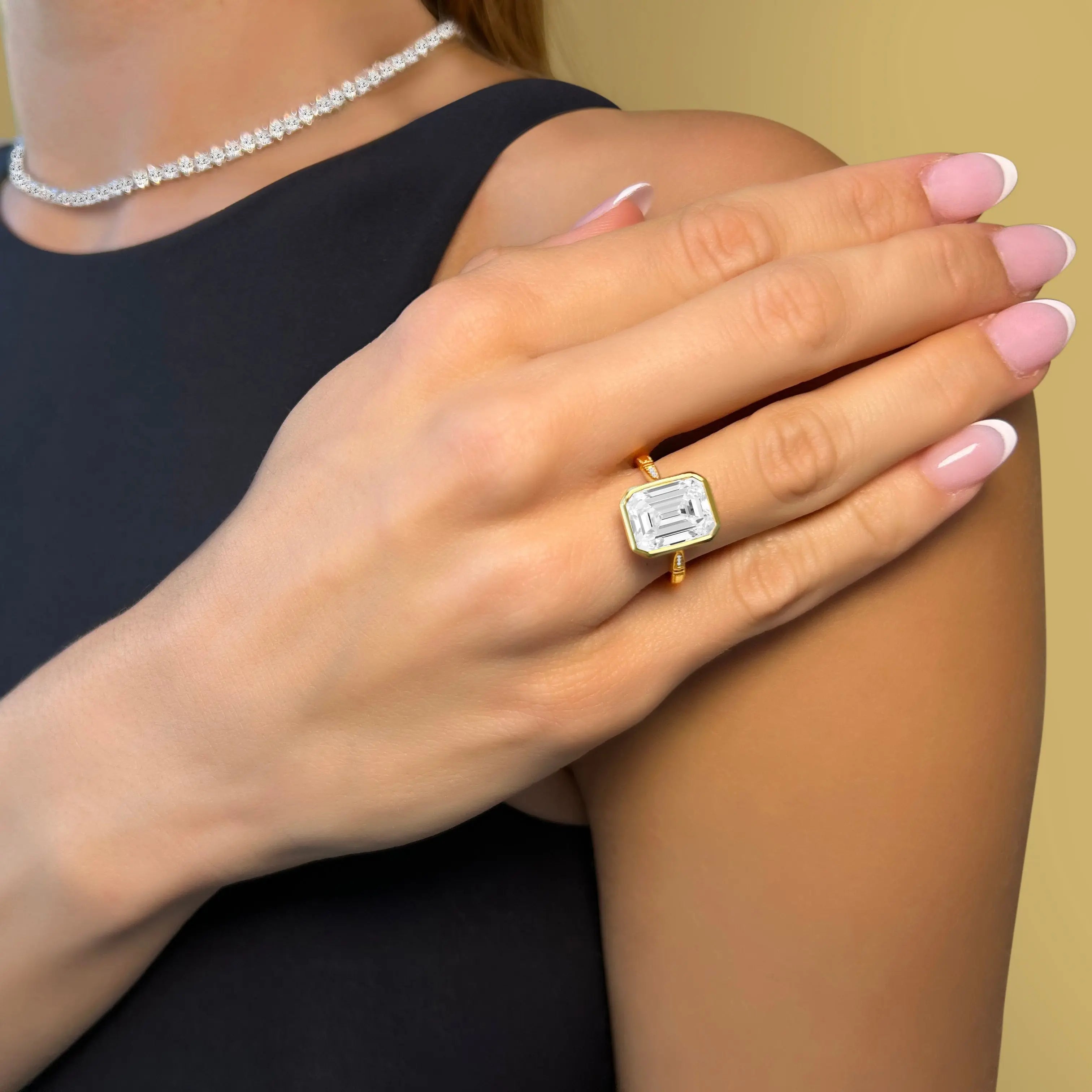 Kelly 5 Carat Skinny Ring