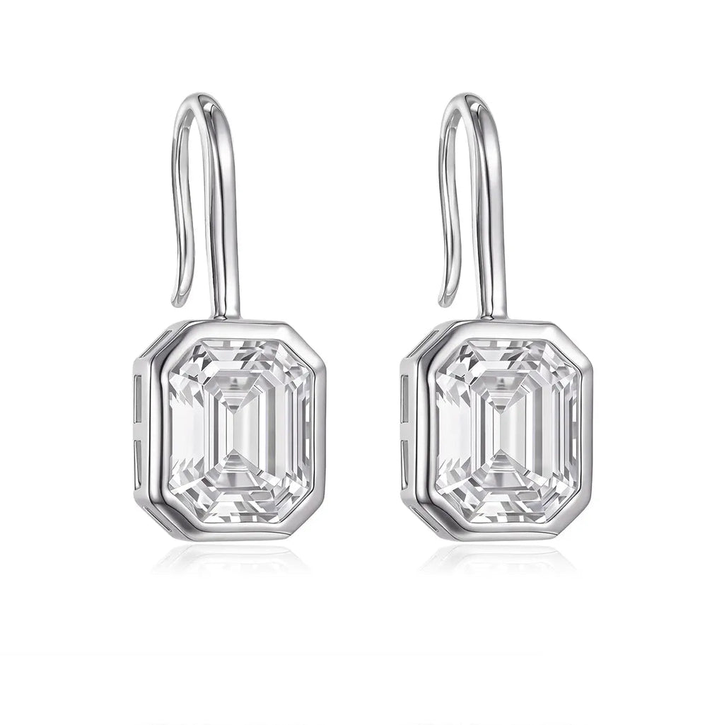 Kelly Diamond Crystalline Drops In Platinum