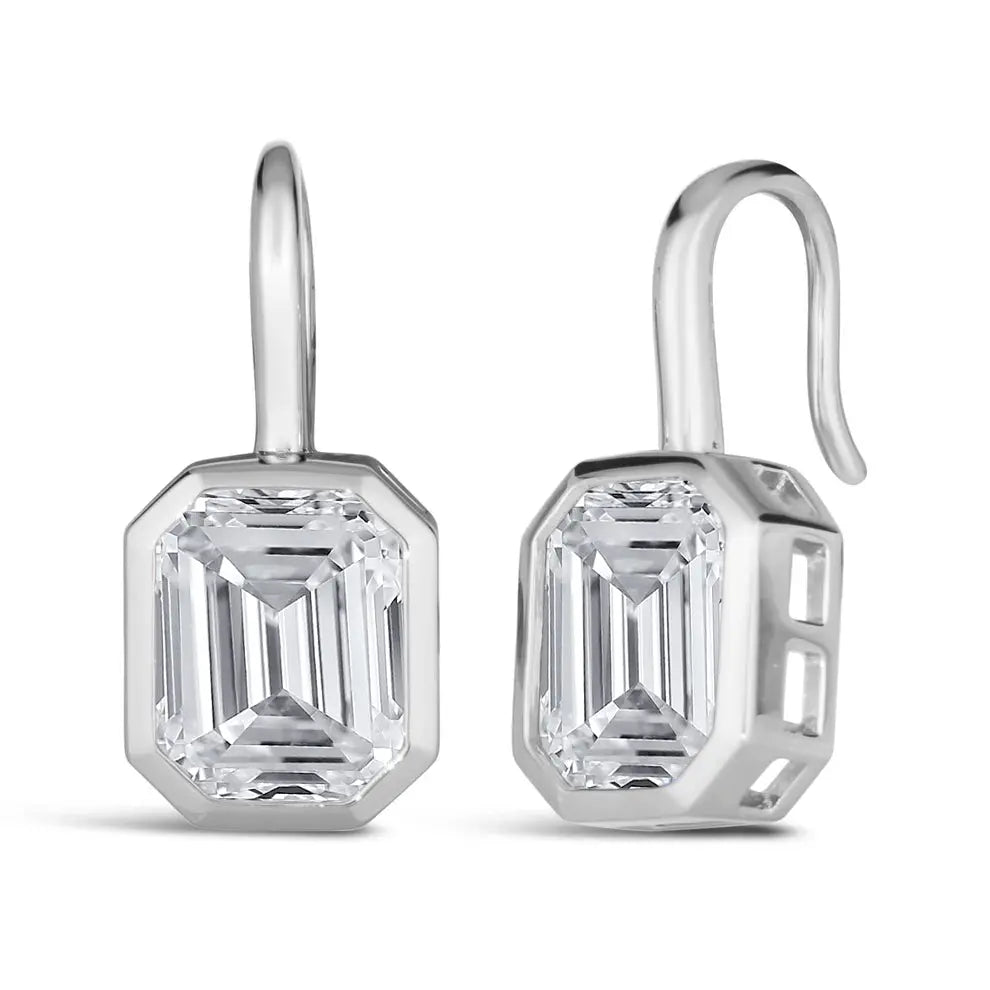 Kelly Diamond Crystalline Drops In Platinum